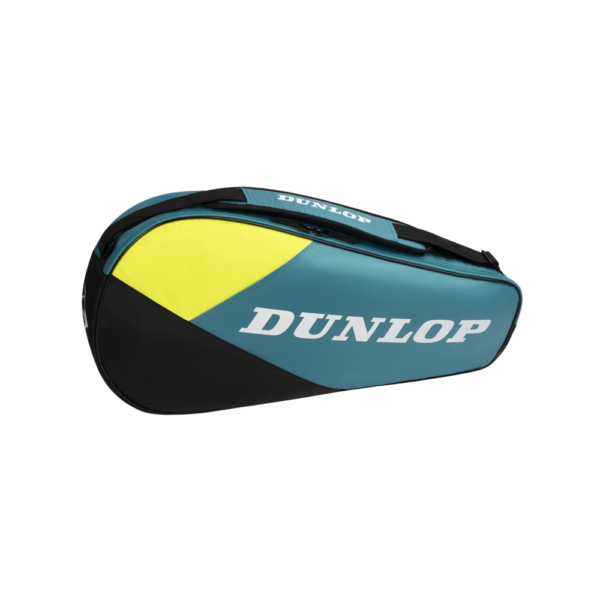 Dunlop SX Club 3 Racket (Teal/Black/Yellow) (2025)