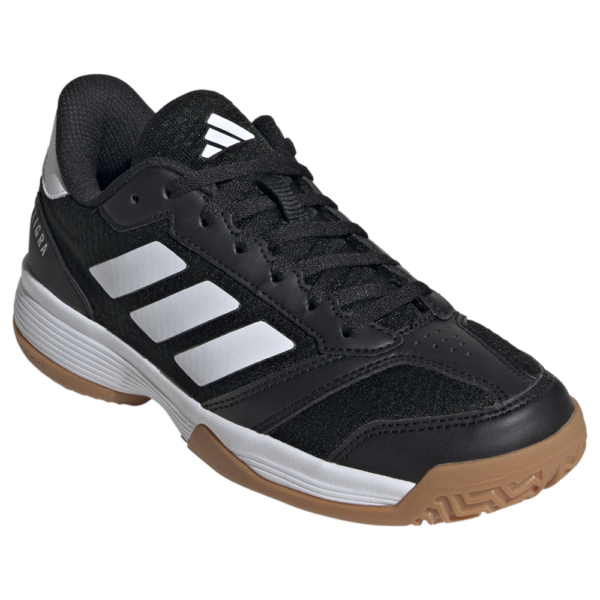 Adidas Junior Ligra 8 Indoor Court Shoes 2025 (Black)