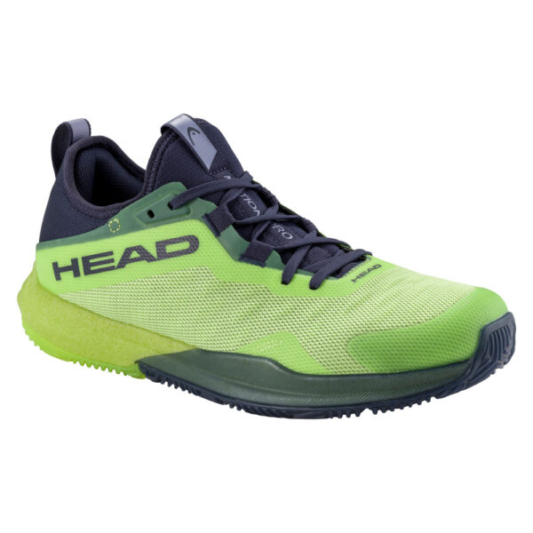 Head Mens Motion Pro Padel Shoe (Lime/Navy) (2024)