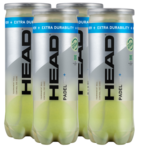 Head Padel Pro+ Balls (Dozen)