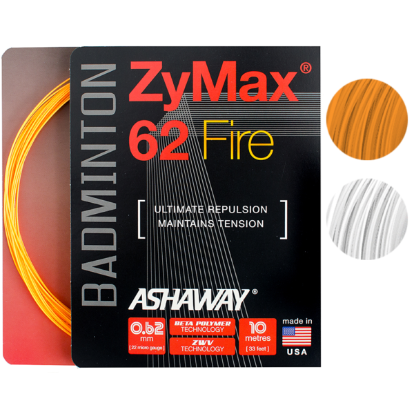 Ashaway Zymax 62 Fire 10m Packet