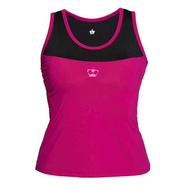 Black Crown Womens Galicia Tank Top (Black/Purple) - Size: X-Large