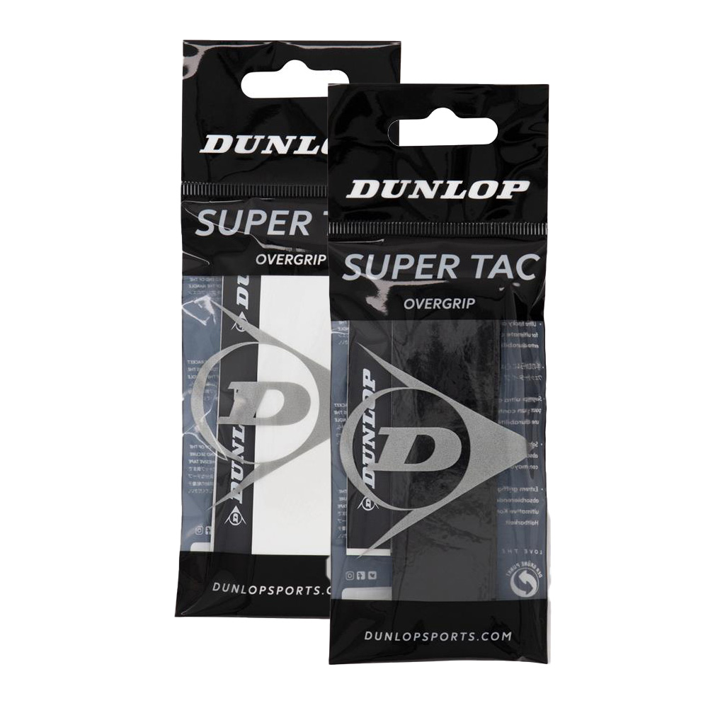 Dunlop Super Tac Tennis Overgrip Black 1
