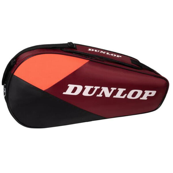 Dunlop CX-Club 3 Racket Bag (2024) (Black/Red)