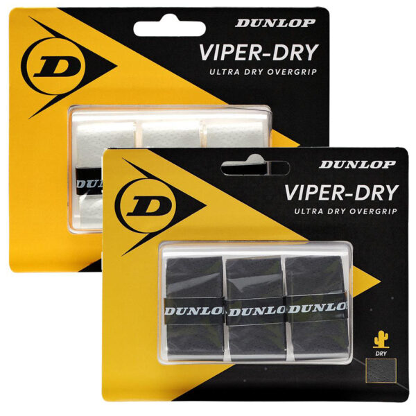 Dunlop Viper Dry Overgrip (3 Pack)