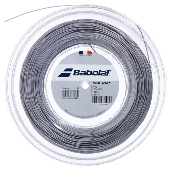 Babolat RPM Soft 200m Reel (Grey)