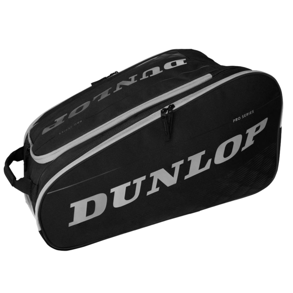 Dunlop Pro Series Padel Bag (Black/Silver) (2025)