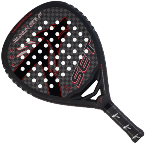 SET Black Wolf Padel Racket (2025)