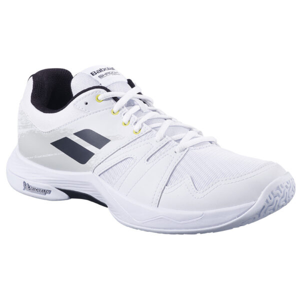 Babolat Mens Shadow Team 2 Indoor Shoes (White) 2025