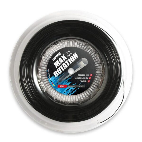 Topspin Max Rotation (Black) 220m Reel