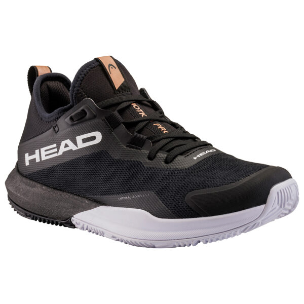 Head Mens Motion Pro Padel Shoe (Black/White) (2023) - Size 7 UK