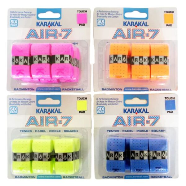 Karakal Air-7 Overgrip (6 Pack)