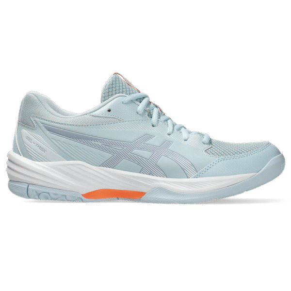 Asics Womens Gel-Task 4 Indoor Court Shoe (Cool Grey/Grey Blue) - Size: 7.5 UK