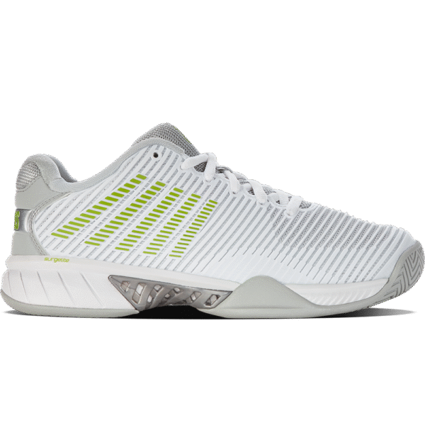 K-Swiss Womens Hypercourt Express 2 All Court Shoe (Grey Violet/White/Lime Green) - Size 4.5 UK